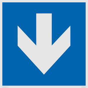 Custom Mandatory: Down arrow